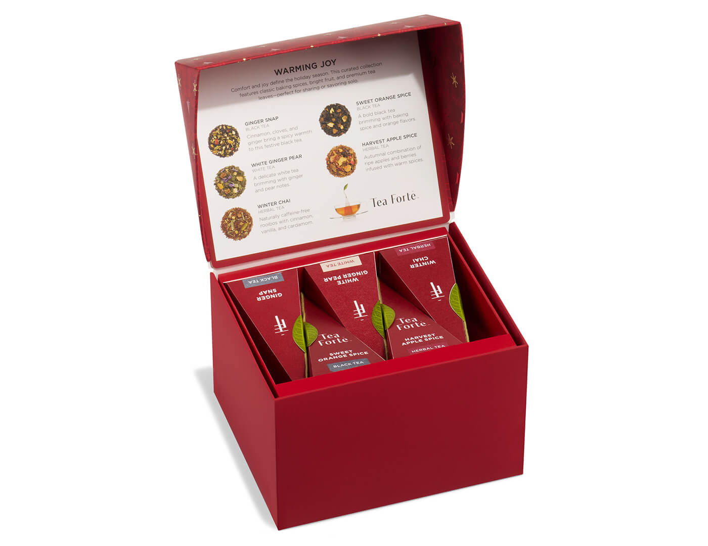 Warming Joy Gift Set, Mini Petite Box, open 