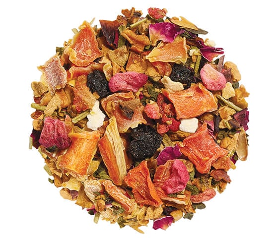 Radiance tea pile