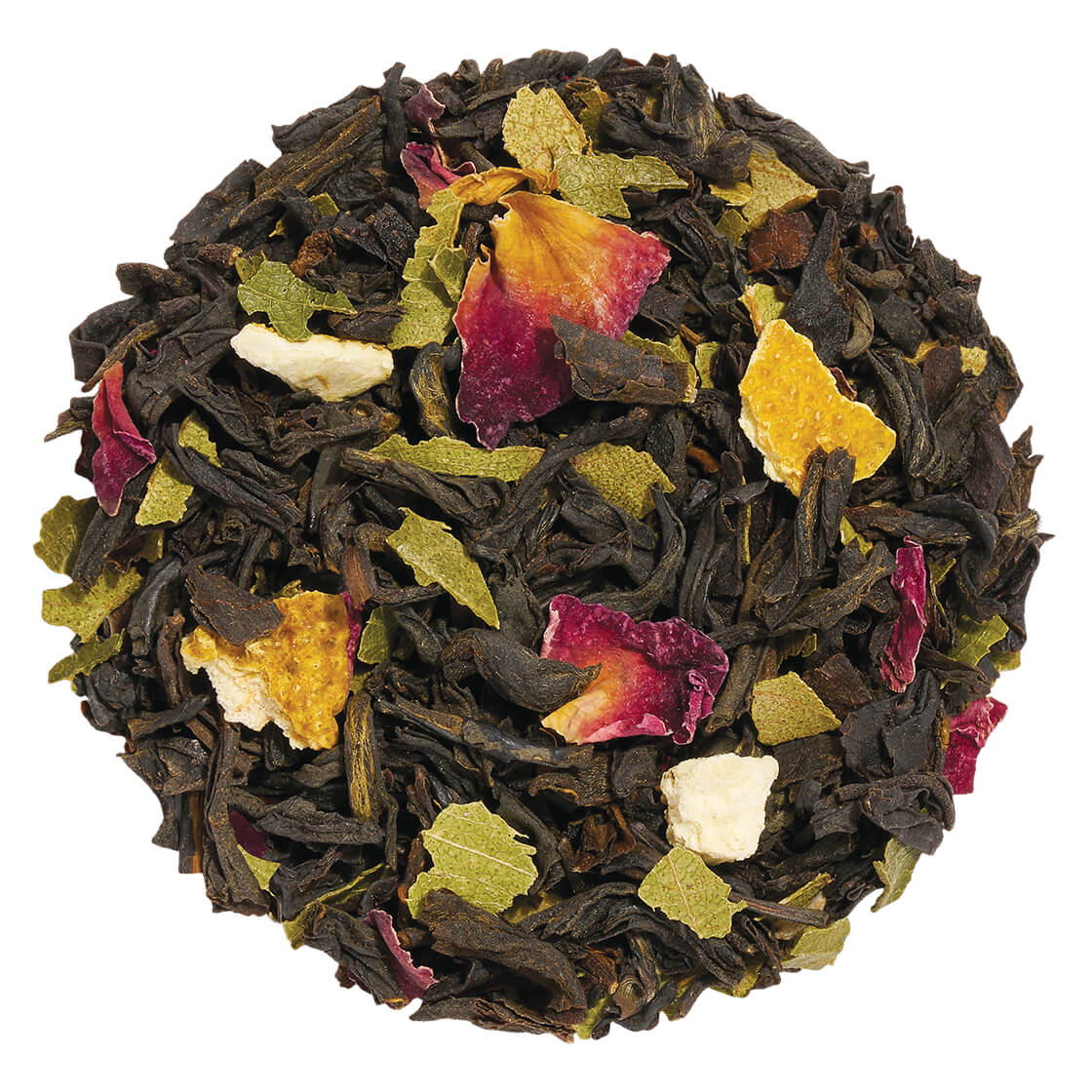 Black Lychee Tea Pile